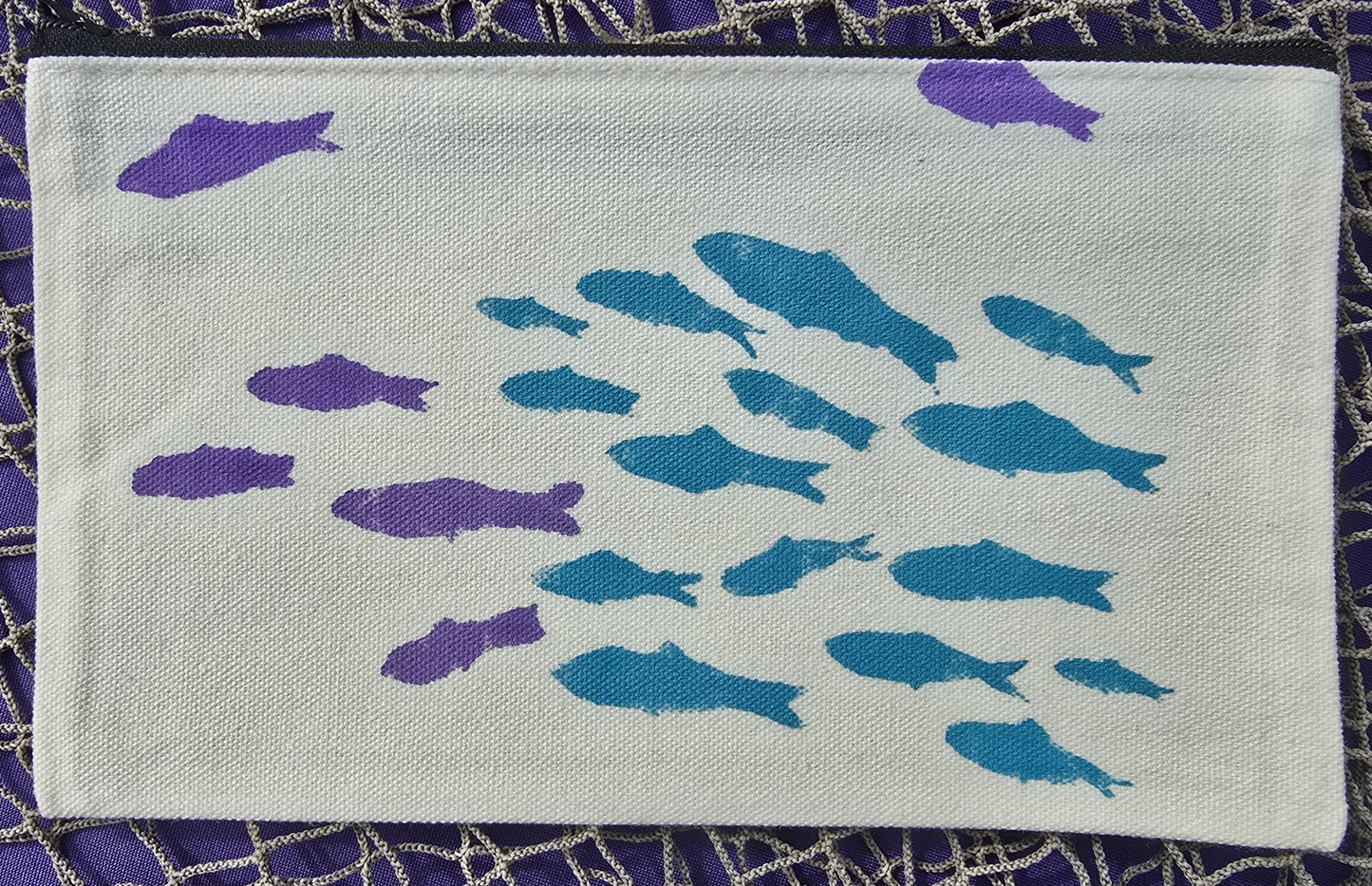 BLOWOUT... Fish Pencil Pouch