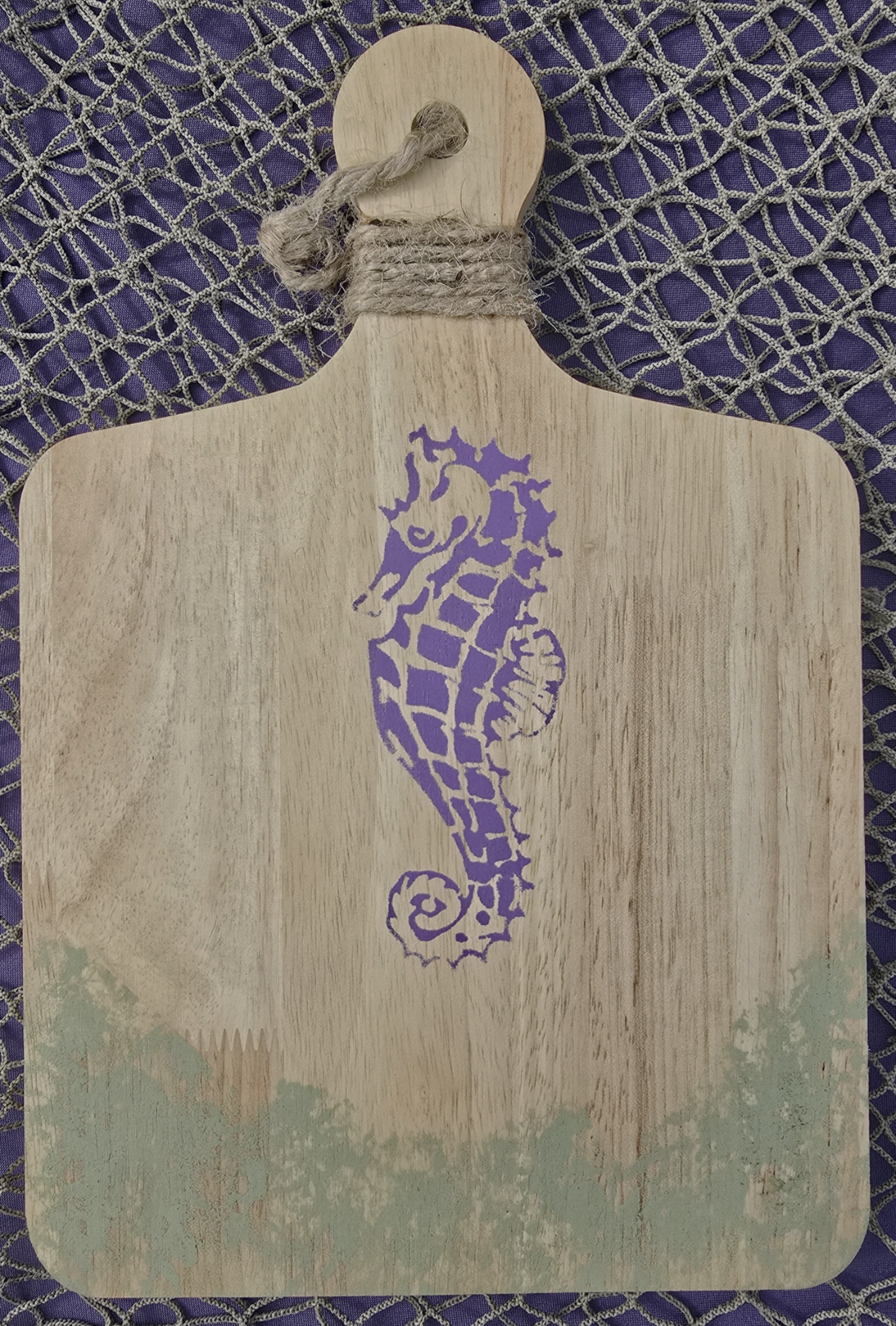 Seahorse Handcrafted Wood Cutting Board