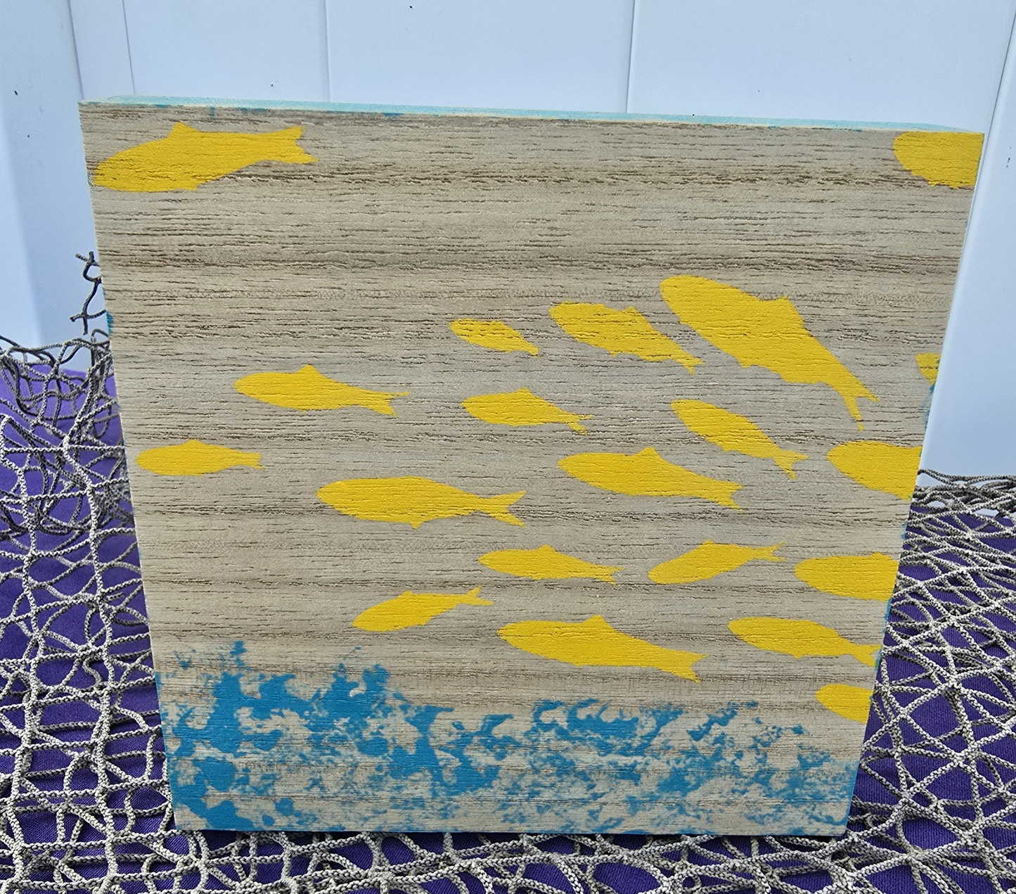 BLOWOUT... Square Fish Block Signs