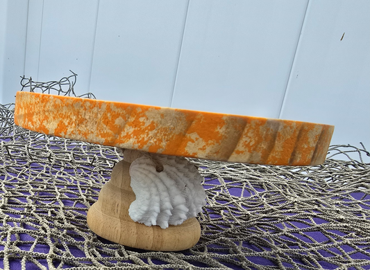 BLOWOUT... Orange Table Riser Round