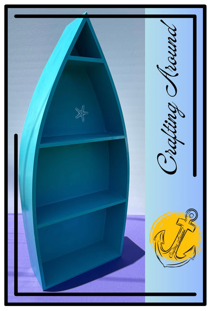 3ft Handcrafted PVC Decorative Boat