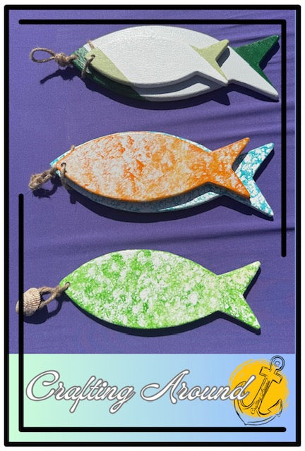 Decorative DBL PVC Wood Fish