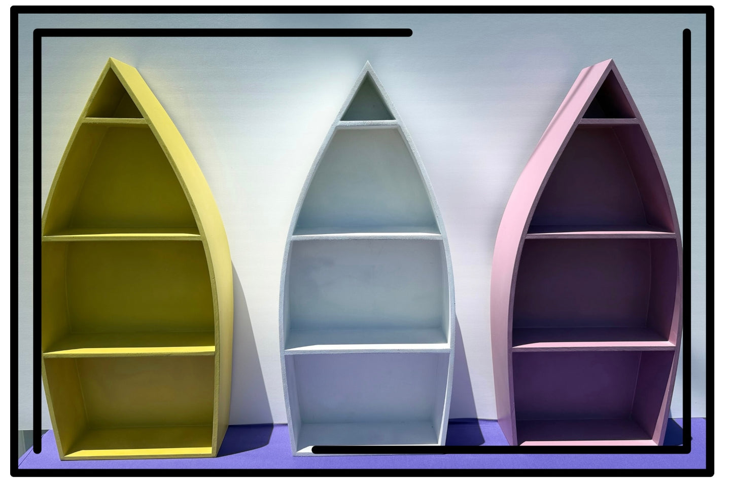 3ft Handcrafted PVC Decorative Boat